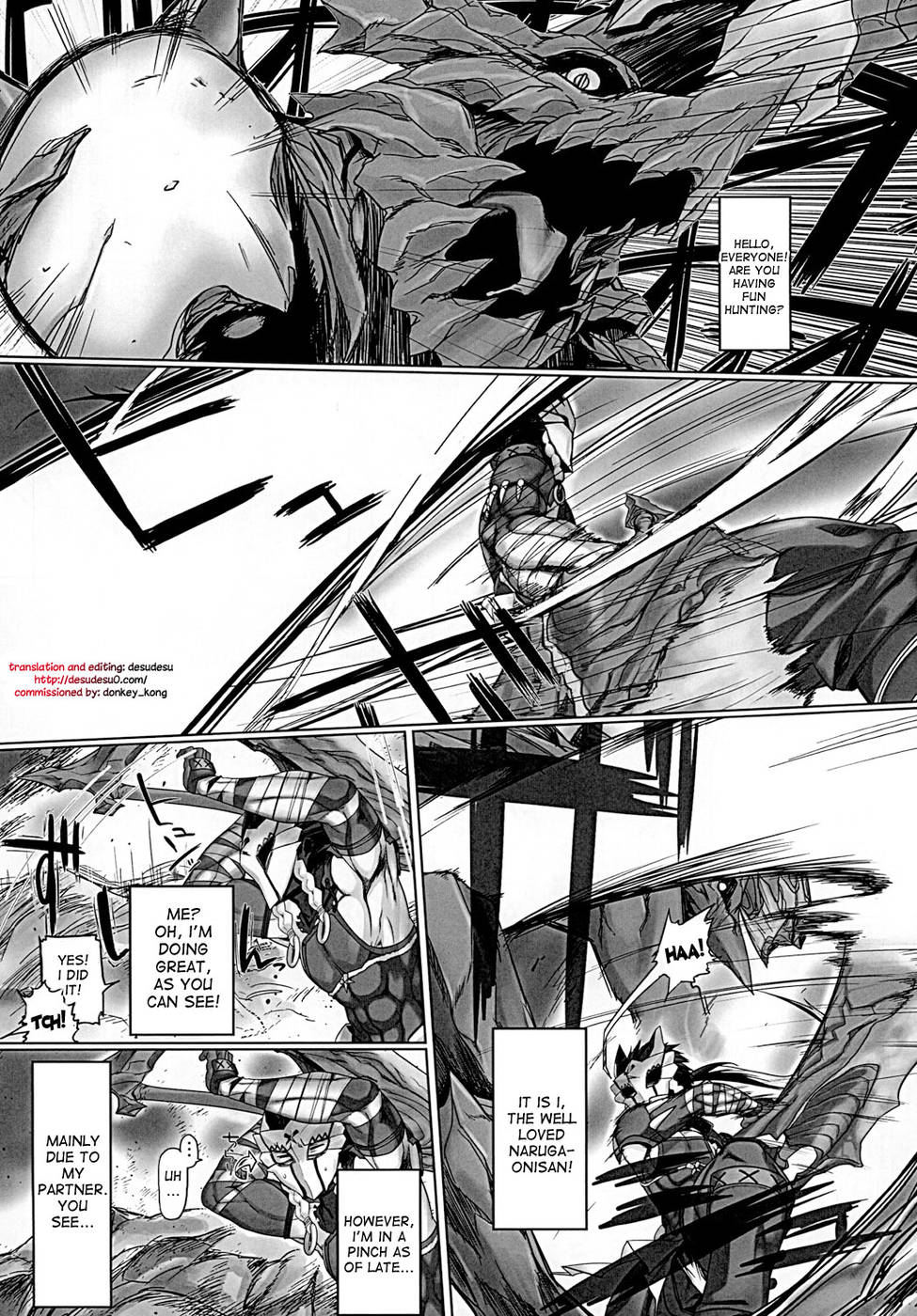 Hentai Manga Comic-Monhan 3G Hon HD-ban-Read-4